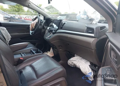 2019 Honda Odyssey Ex-L z USA, uszkodzony, nr VIN 5FNRL6H79KB071897